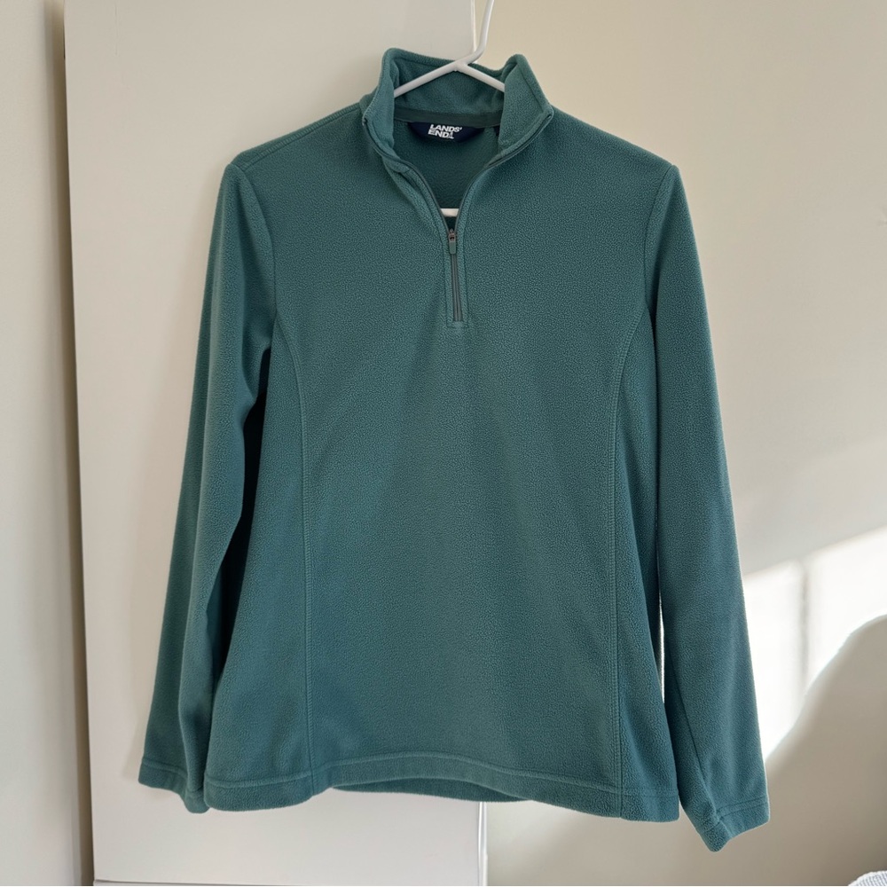 Land’s End Quarter Zip Fleece